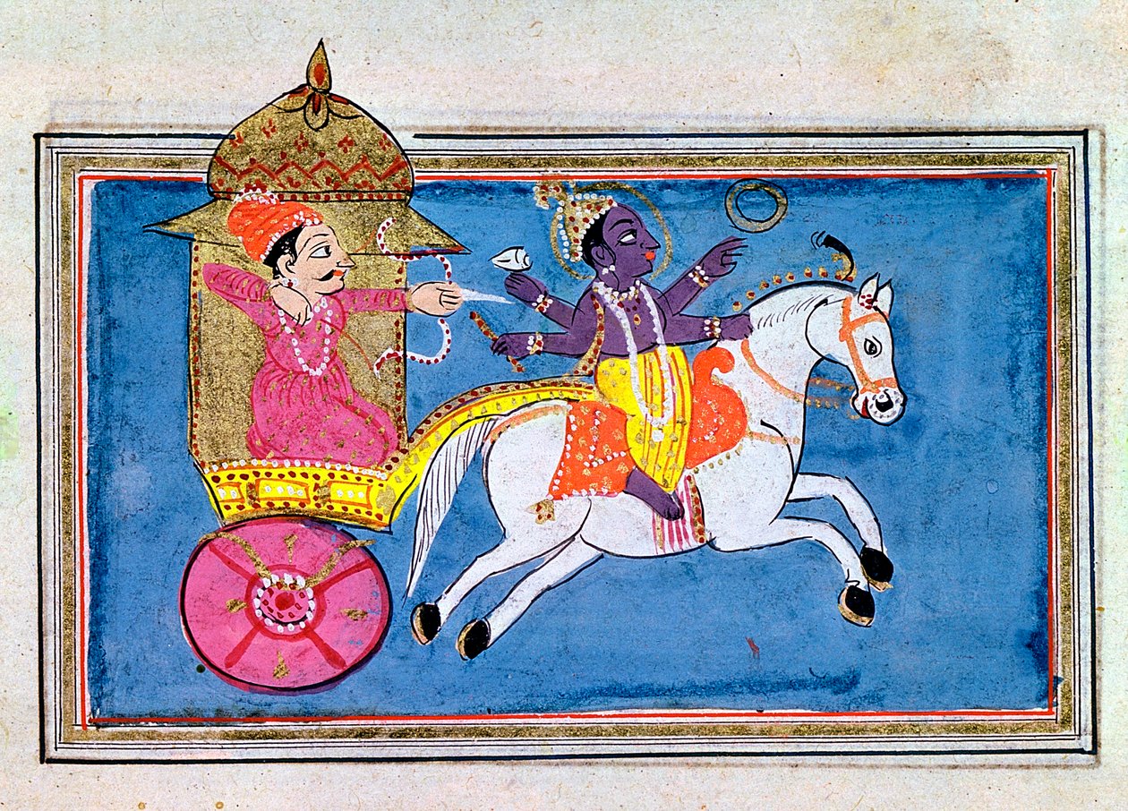 Krishna, divinité hindoue, un avatar de Vishnu, 17e siècle - Unbekannt