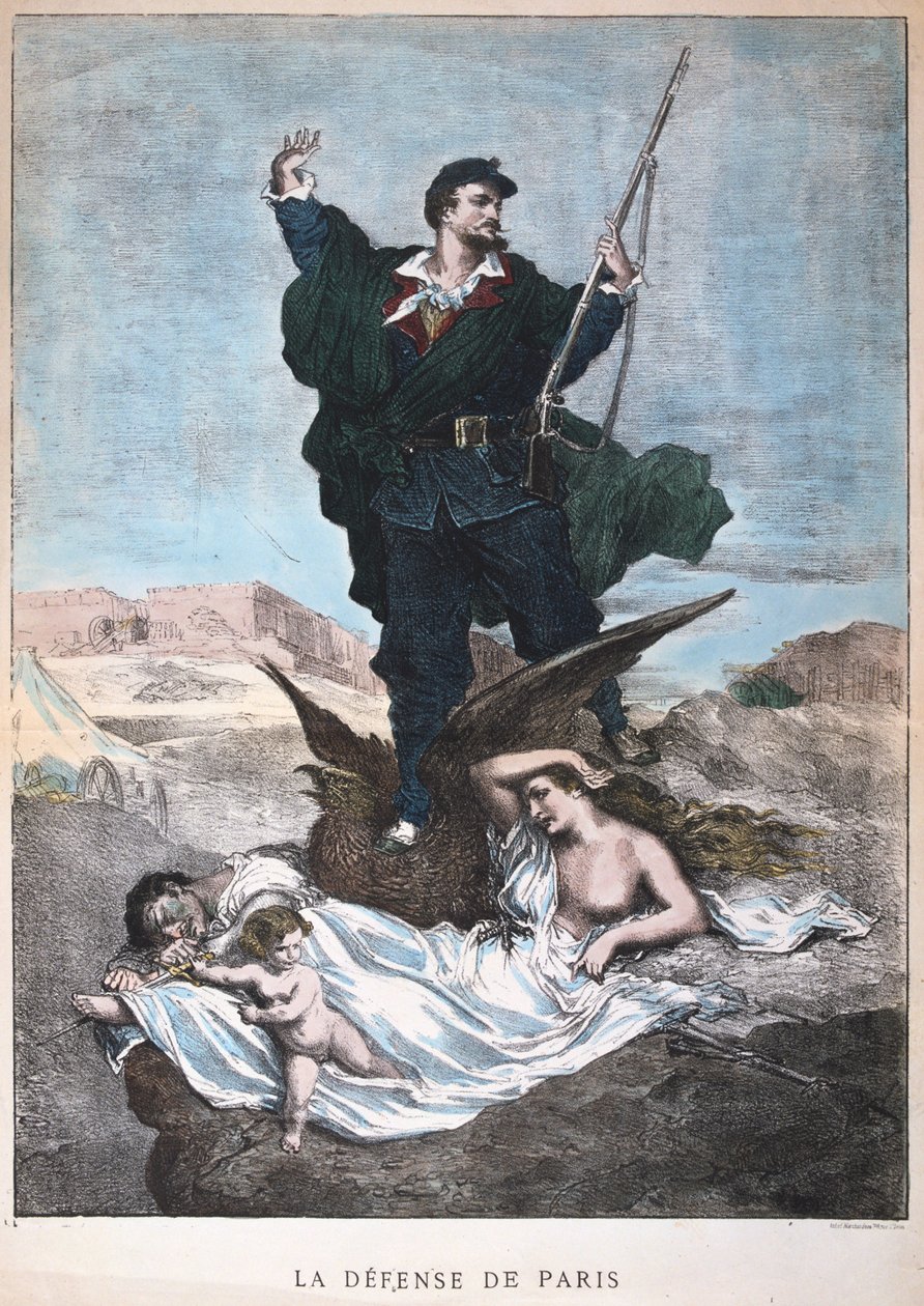 La Défense de Paris, guerre franco-prussienne, 1870-1871 - Unbekannt