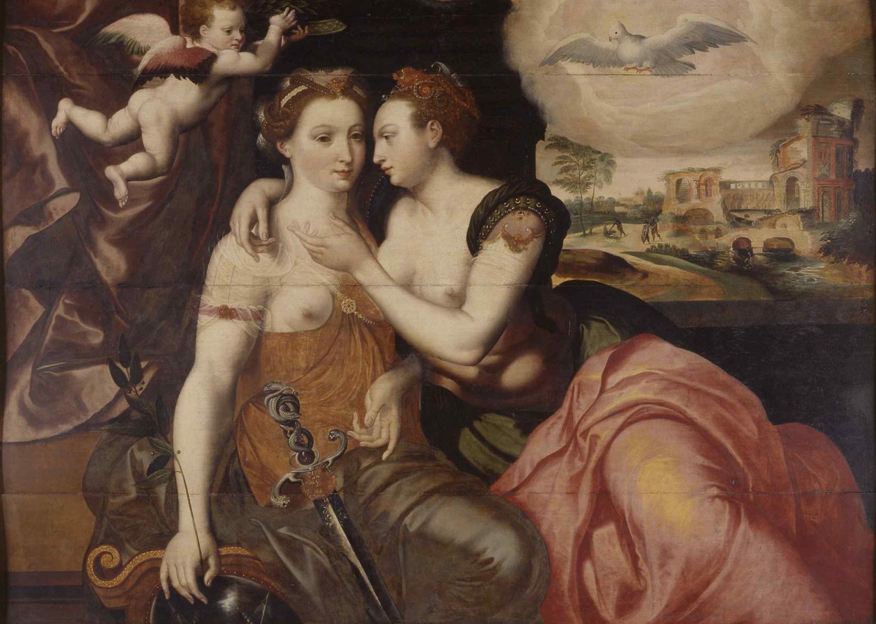 La Justice et la Paix, vers 1560 - Unbekannt