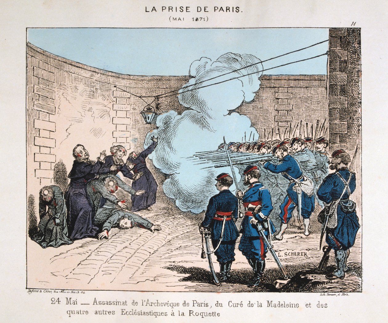 La Prise de Paris, 24 mai 1871 - Unbekannt