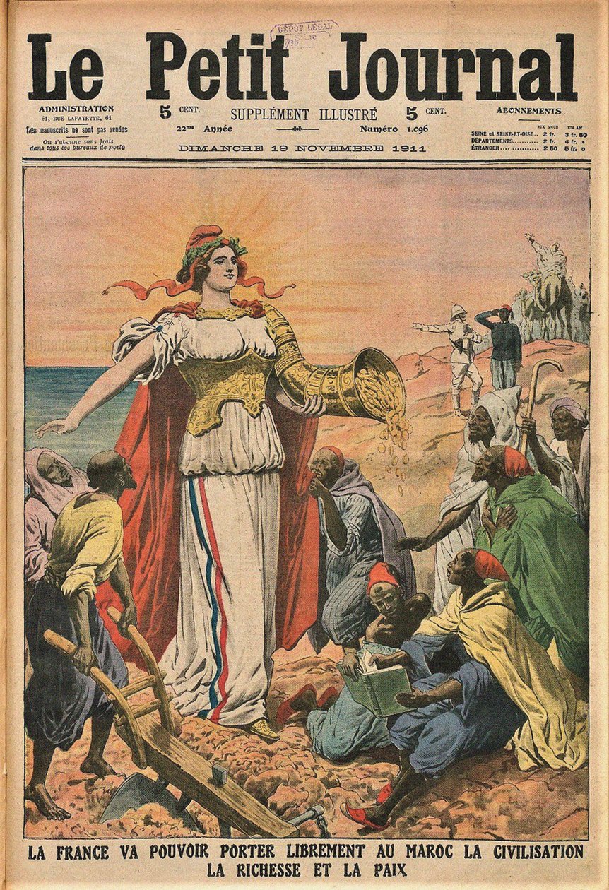 La mission civilisatrice, Le Petit Journal, 19 novembre 1911, 1911 - Unbekannt