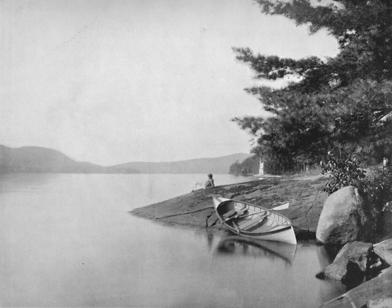 Lac George, 19ème siècle - Unbekannt