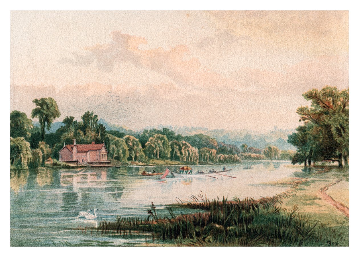 Lac à Virginia Water, 1880 - Unbekannt