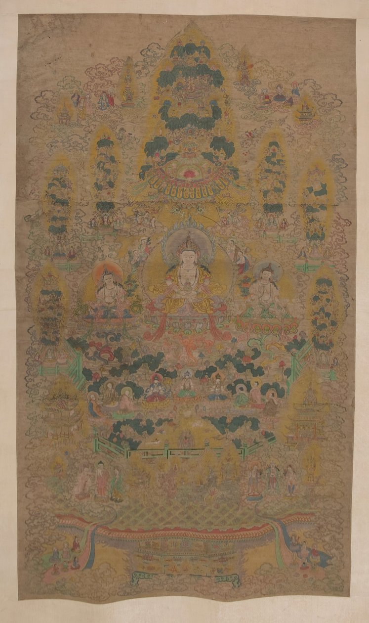 Mandala lamaïste, XVIIe siècle - Unbekannt