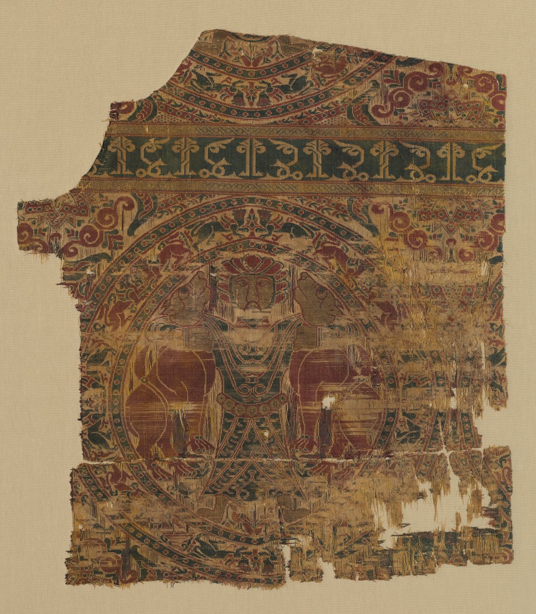 Lampas avec étrangleur de lion, d