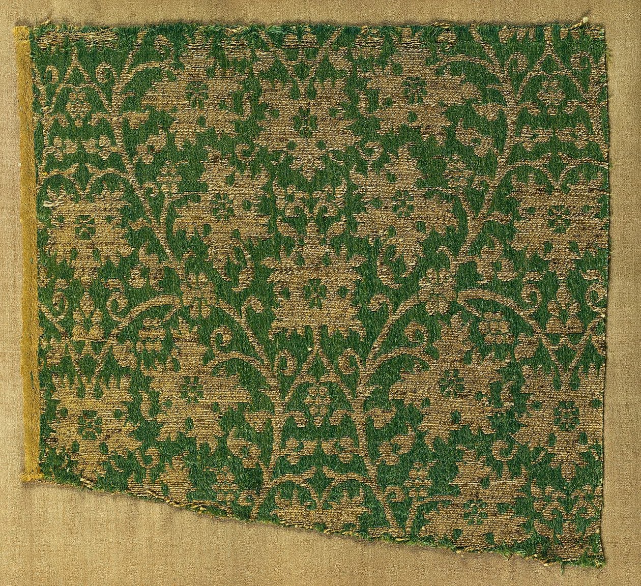 Lampas avec vignes et feuilles de vigne, 1300s - Unbekannt
