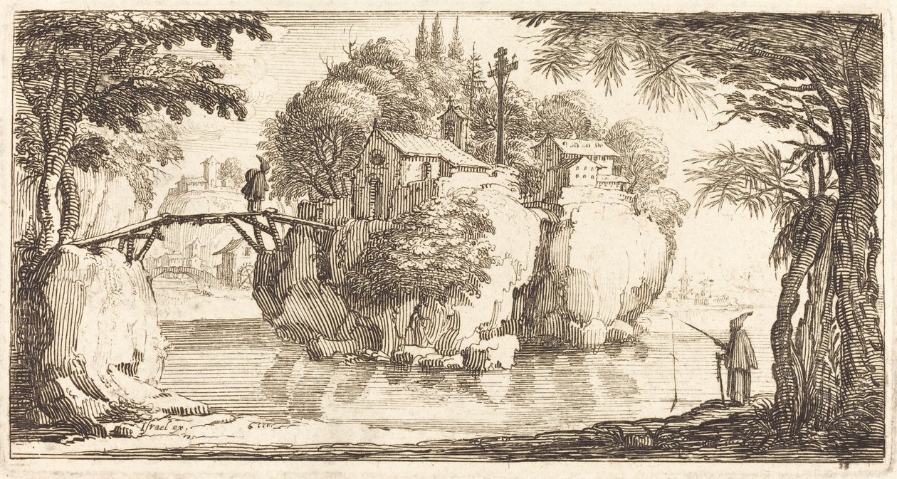 Paysage, en ou après 1635 - Unbekannt