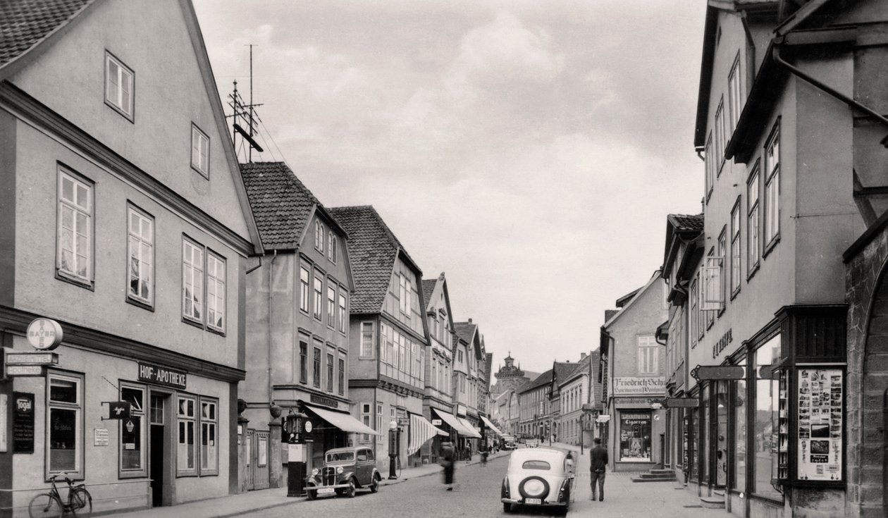 Langestrasse, Buckeburg, Allemagne, vers 1930 - Unbekannt