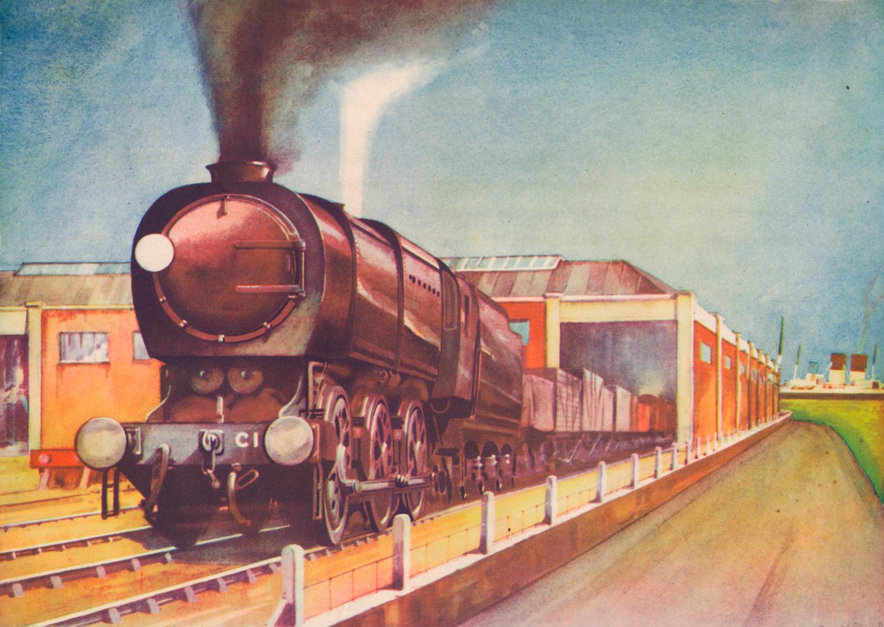 Dernière locomotive de fret d
