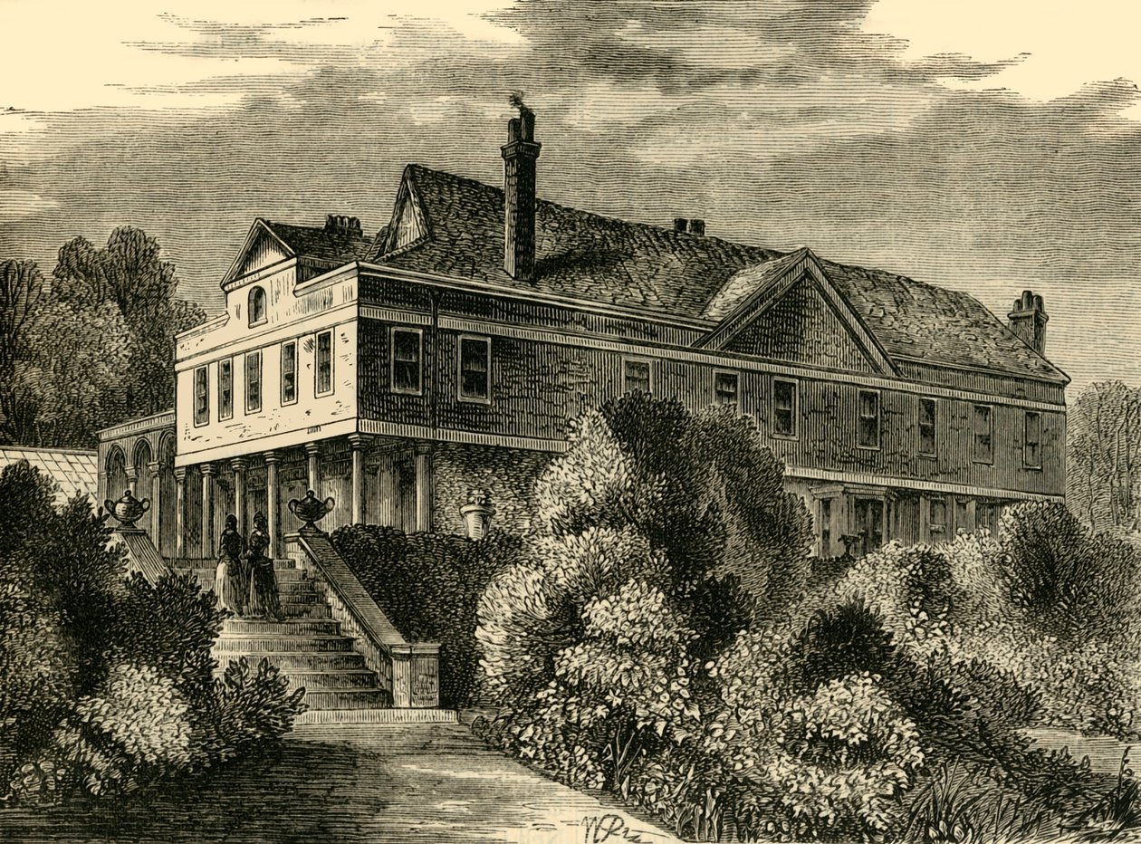 Maison Lauderdale, en 1820, vers 1876 - Unbekannt