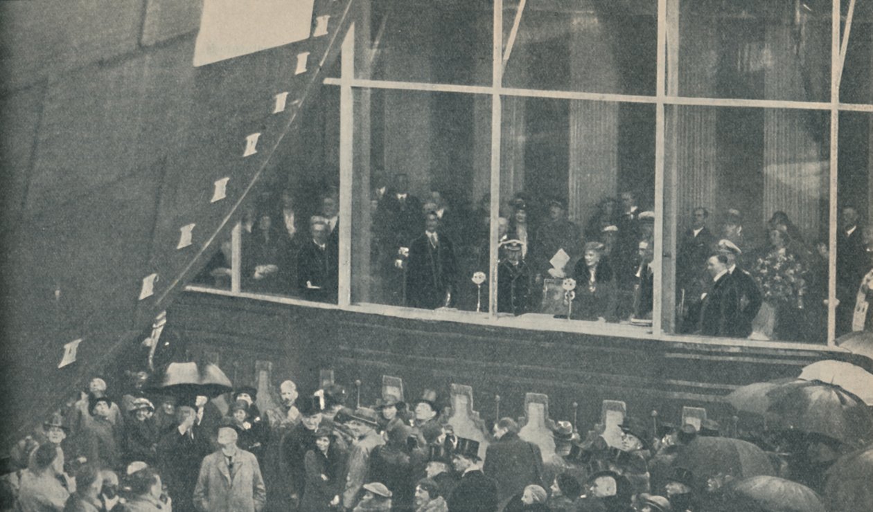 Lancement du nouveau paquebot britannique géant le RMS Queen Mary, 26 septembre 1934, 1936 - Unbekannt
