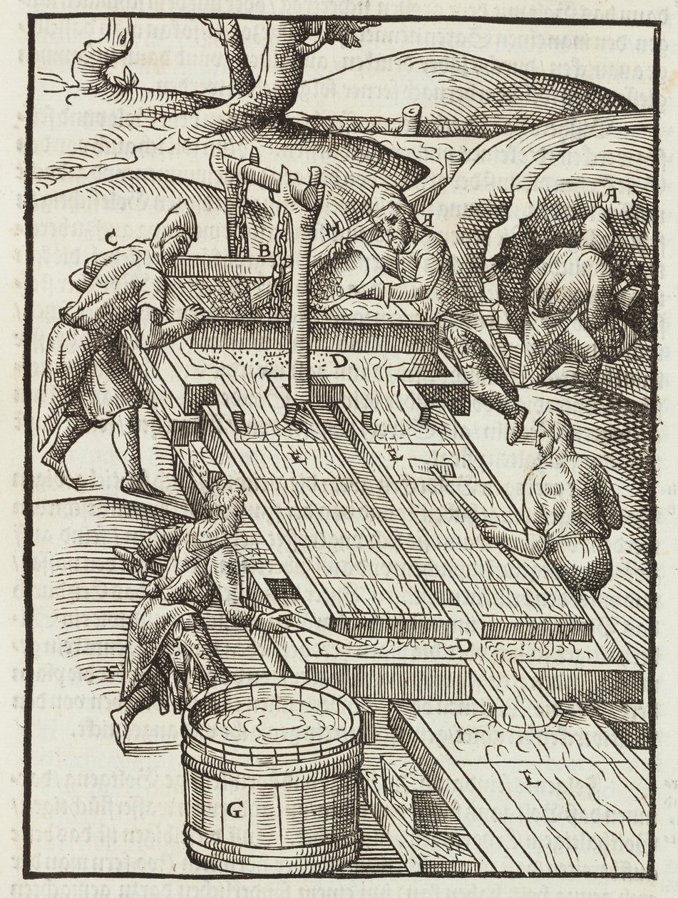 Lavage du minerai d
