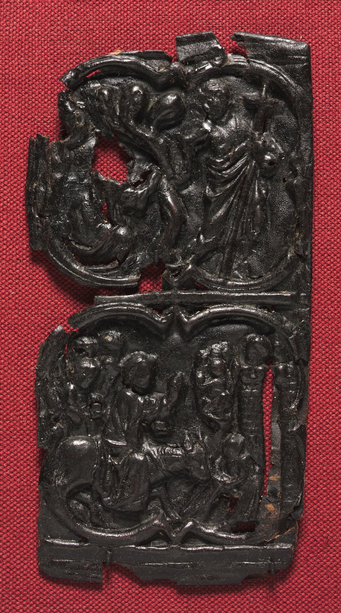 Panneau de cuir, vers 1350-1400 - Unbekannt