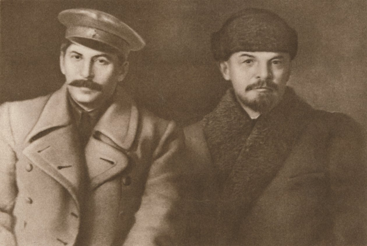 Lénine et Staline, mars 1919, 1939 - Unbekannt