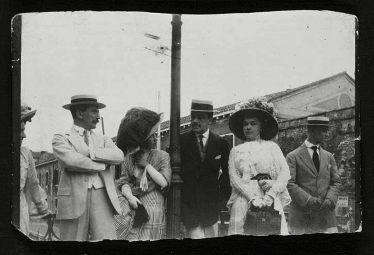 Leon Bakst, artiste et designer russe et impresario de ballet Serge Diaghilev, vers 1910 - Unbekannt