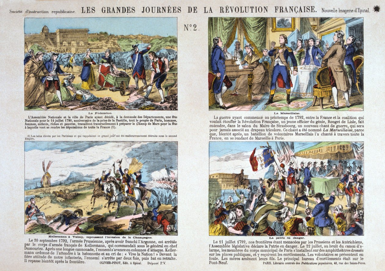 Les Grandes Journées de la Révolution Française, Révolution de 1789, France - Unbekannt