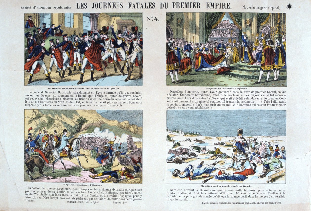 Les journées fatales du Premier Empire, Révolution de 1789, France - Unbekannt