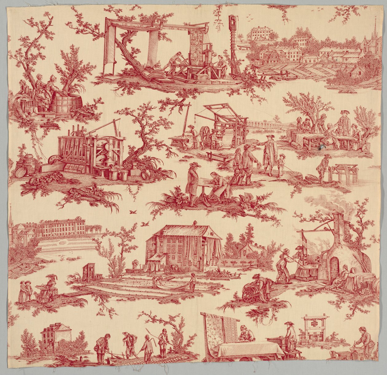 Les Travaux de la Manufacture, c. 1790s - Unbekannt