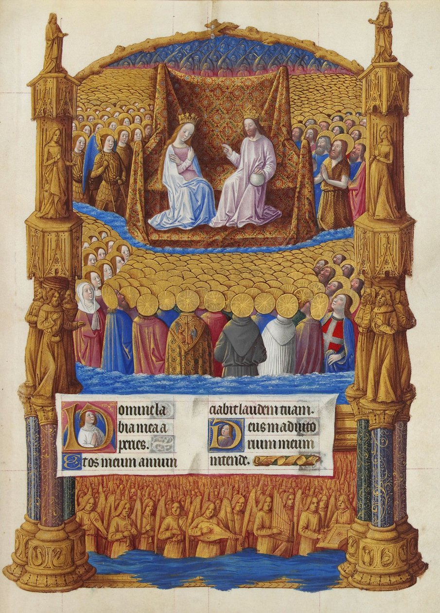 Les Très Riches Heures du duc de Berry, Folio 126r - Le Paradis - Unbekannt