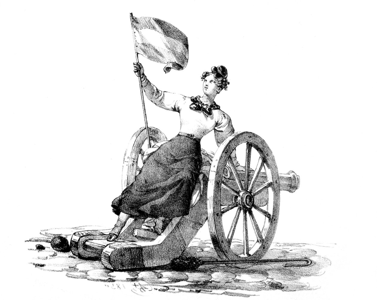 Liberté, Révolution des 27-29 juillet 1830, Paris - Unbekannt