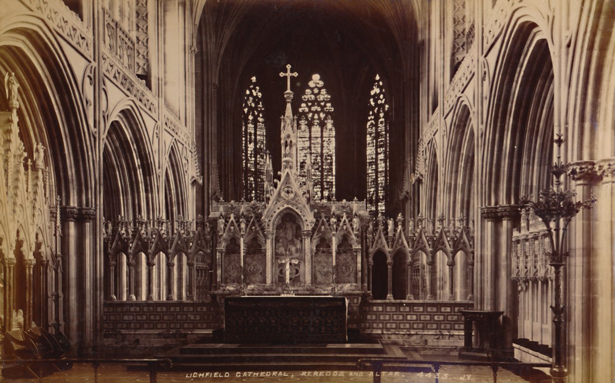 Cathédrale de Lichfield, Reredos et Autel, 1929 - Unbekannt