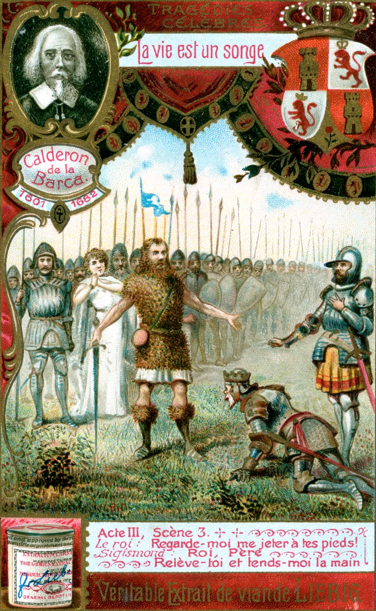 La vie est un rêve par Calderon de la Barca 1600-1681, vers 1900 - Unbekannt