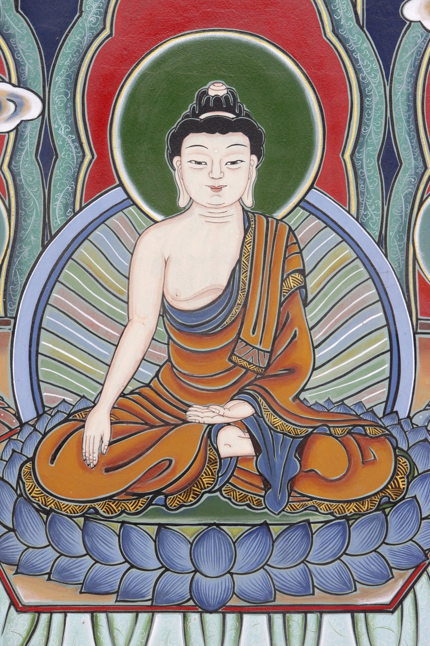 Vie du Bouddha Posture de méditation - Unbekannt