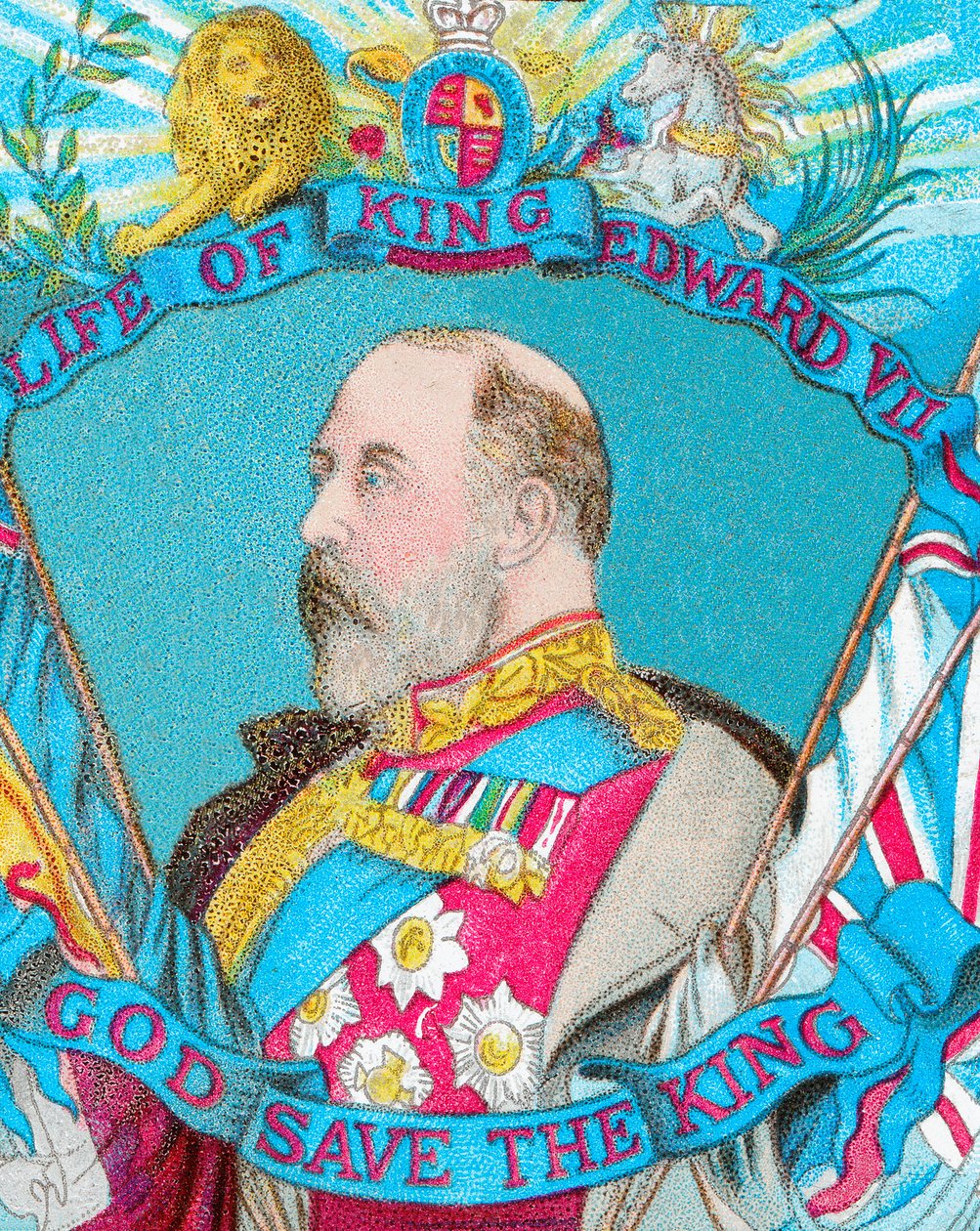 Vie du roi Édouard VII : Dieu sauve le roi, vers 1902 - Unbekannt