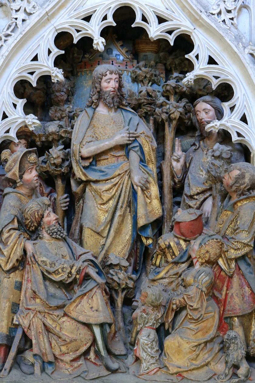 Vie de Saint Jean-Baptiste : "Saint Jean-Baptiste montrant l