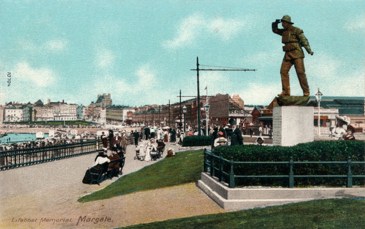 Mémorial du canot de sauvetage, Margate, Kent vers 1905 - Unbekannt