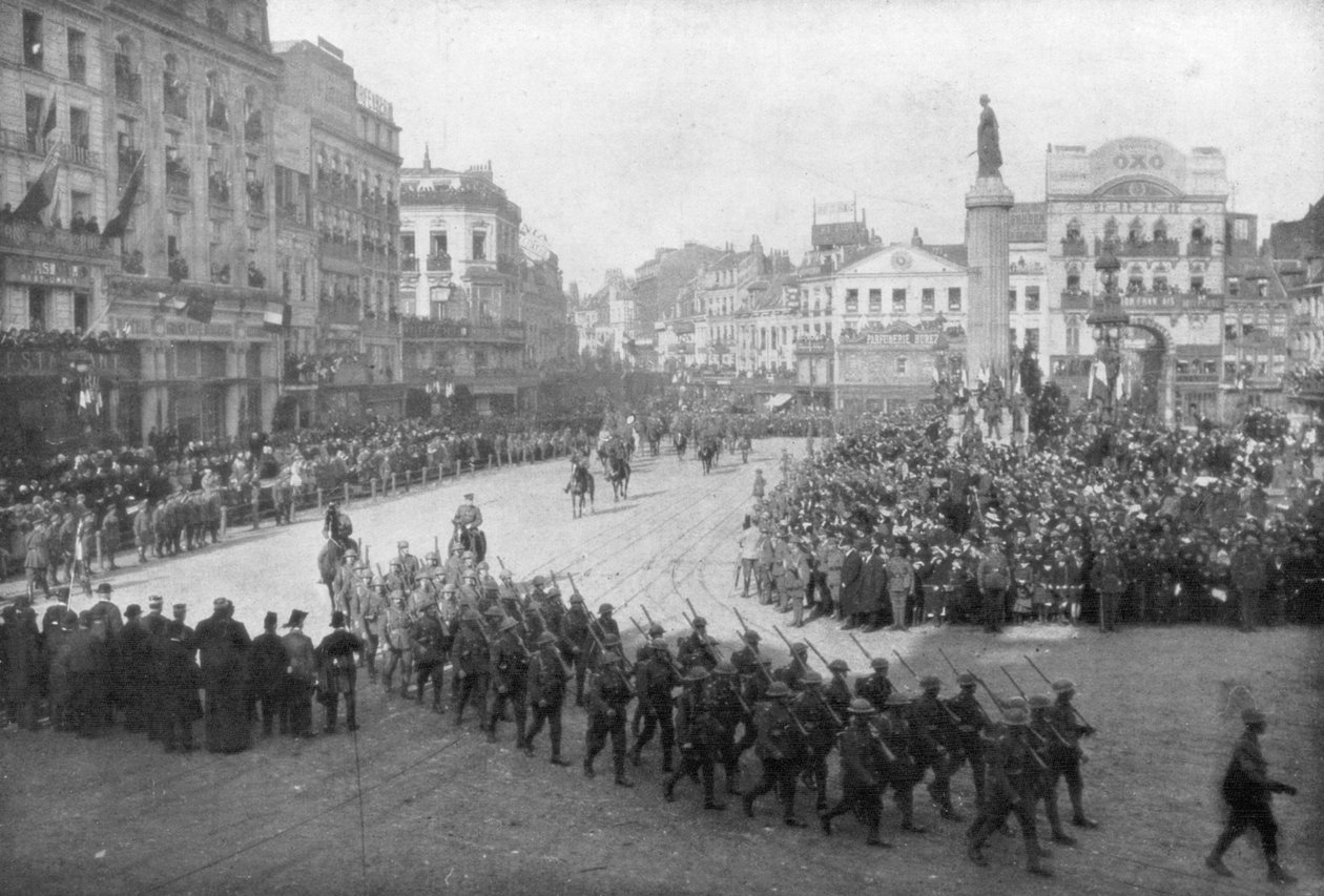 Lille libérée par la 5e armée britannique, France, 17 octobre 1918 - Unbekannt