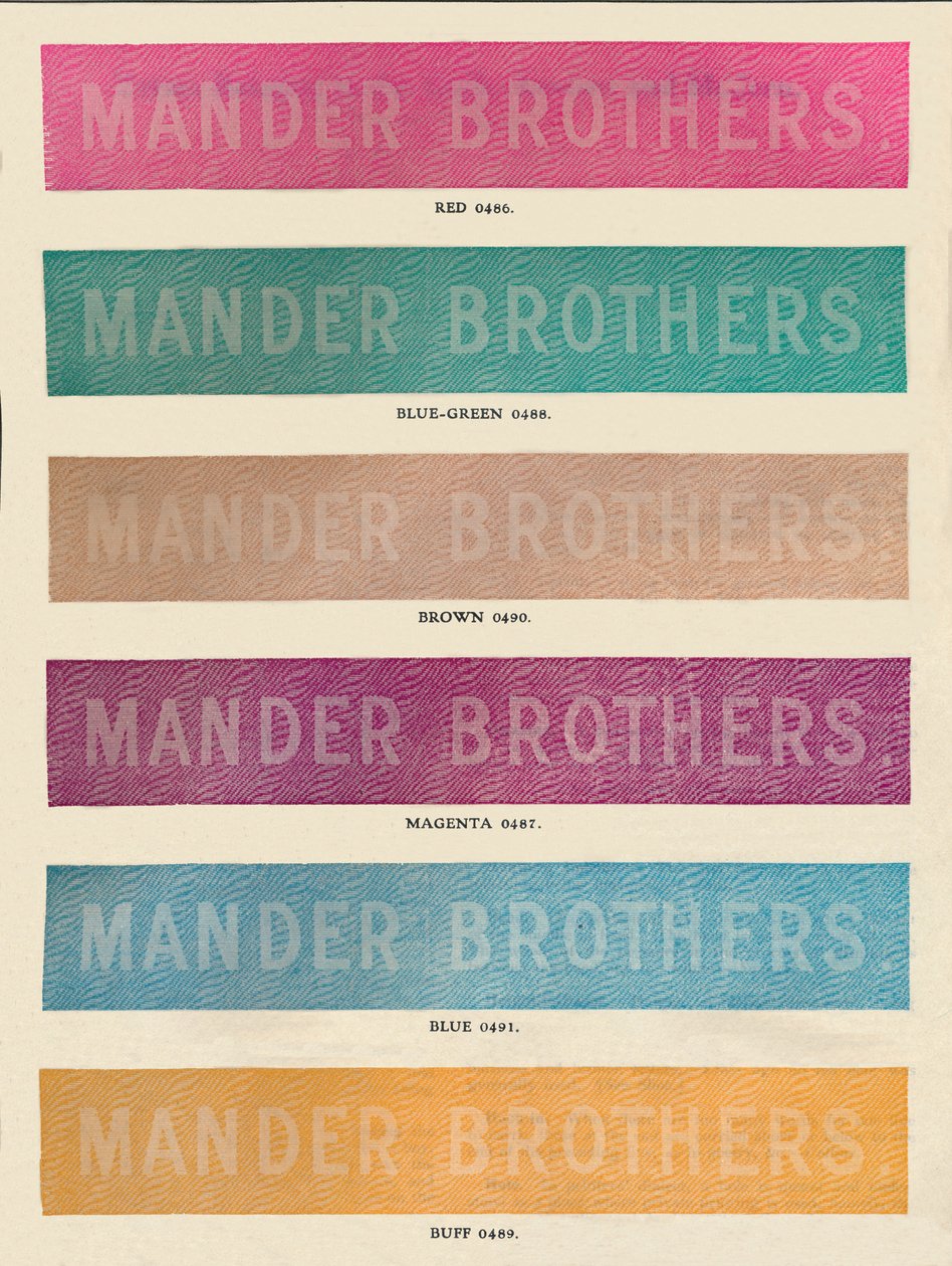 Publicité des frères Mander pour la pratique de la linotype, 1910 - Unbekannt
