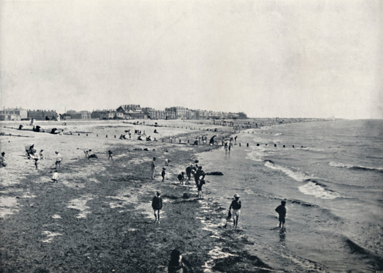 Littlehampton - Pataugeant à marée basse, 1895 - Unbekannt