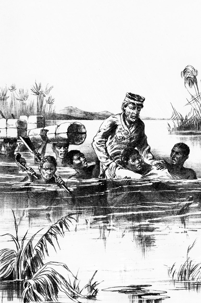 Livingstone lors de son dernier voyage - Unbekannt