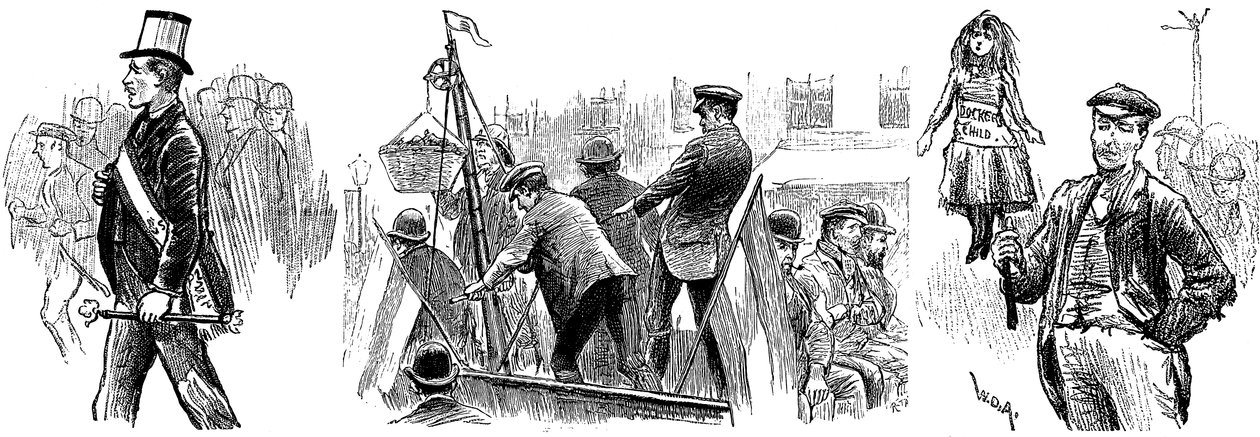 Grève des dockers de Londres, septembre 1889 - Unbekannt