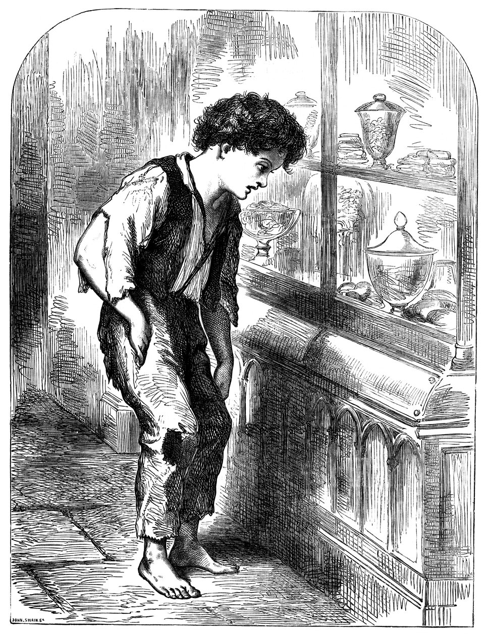 Enfant des rues de Londres, 1883 - Unbekannt