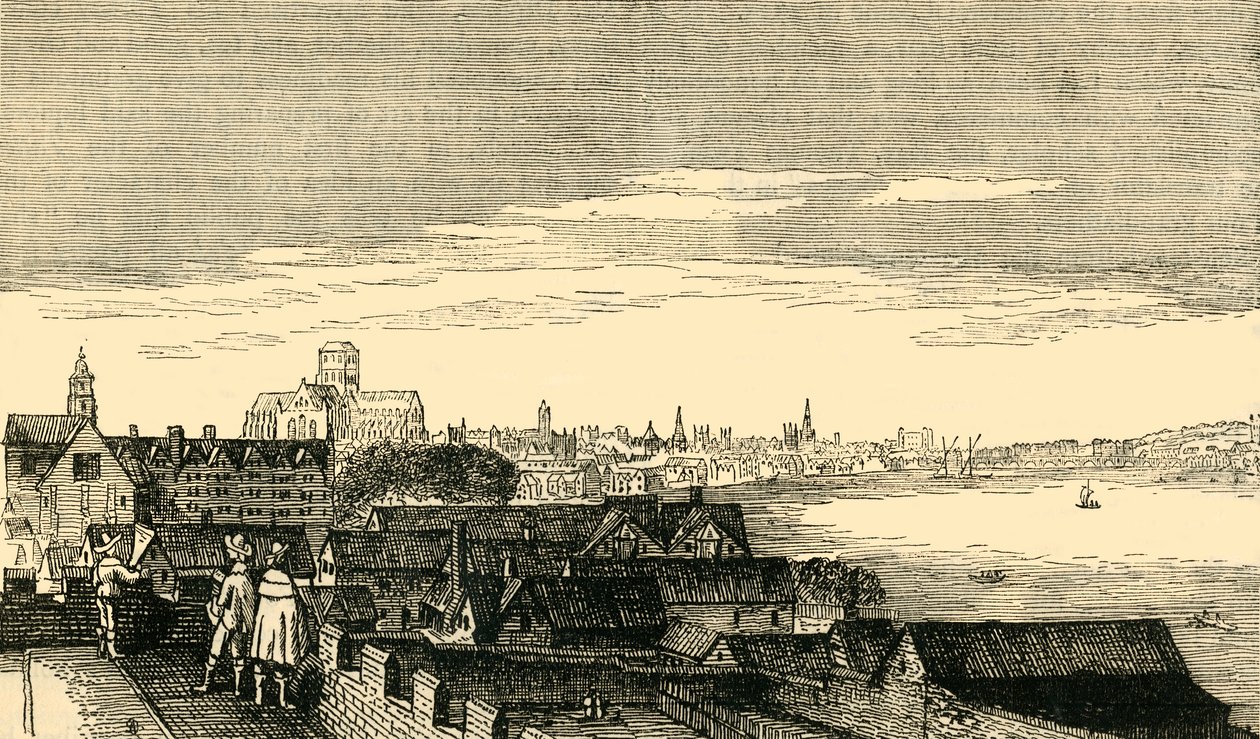 Londres, depuis le sommet de la maison Arundel - Unbekannt