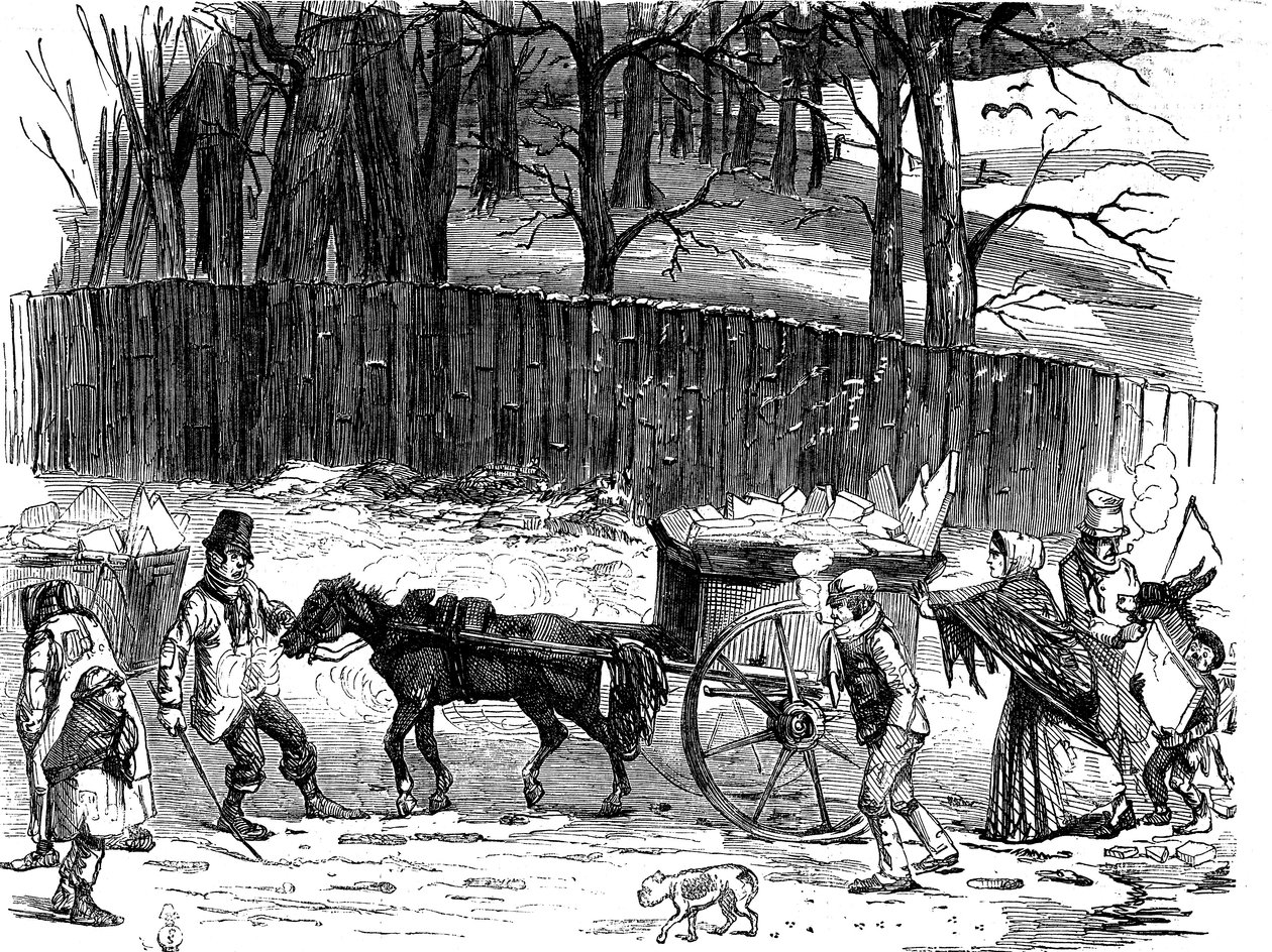 Chariots de glace de Londres, 1850 - Unbekannt
