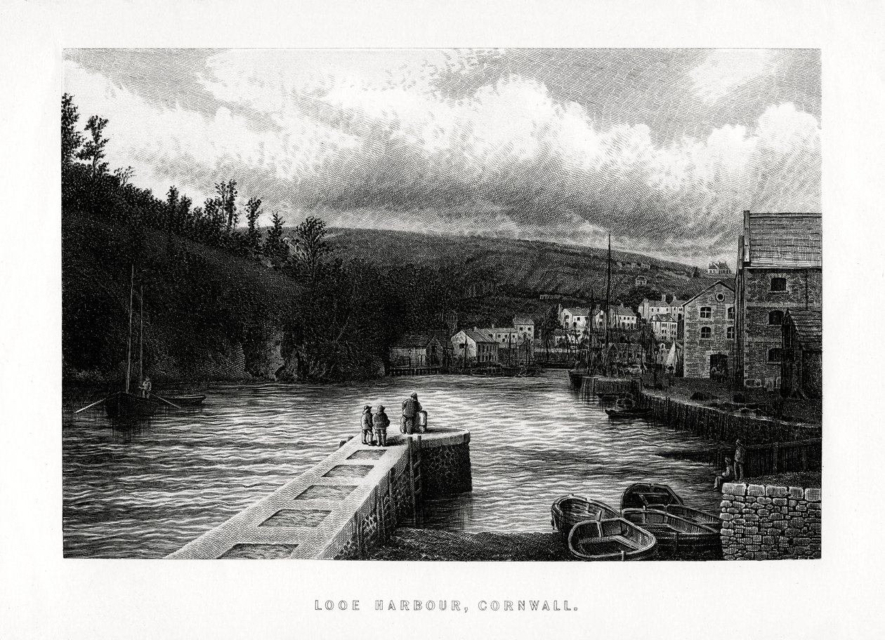 Port de Looe, Cornouailles, Angleterre, 1896 - Unbekannt
