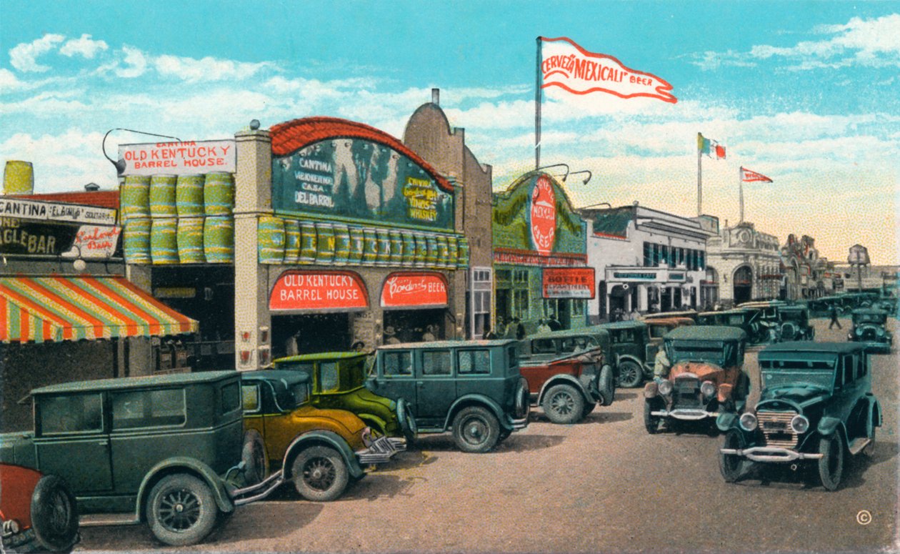 Regard vers le Nord sur Main Street, vers 1939 - Unbekannt