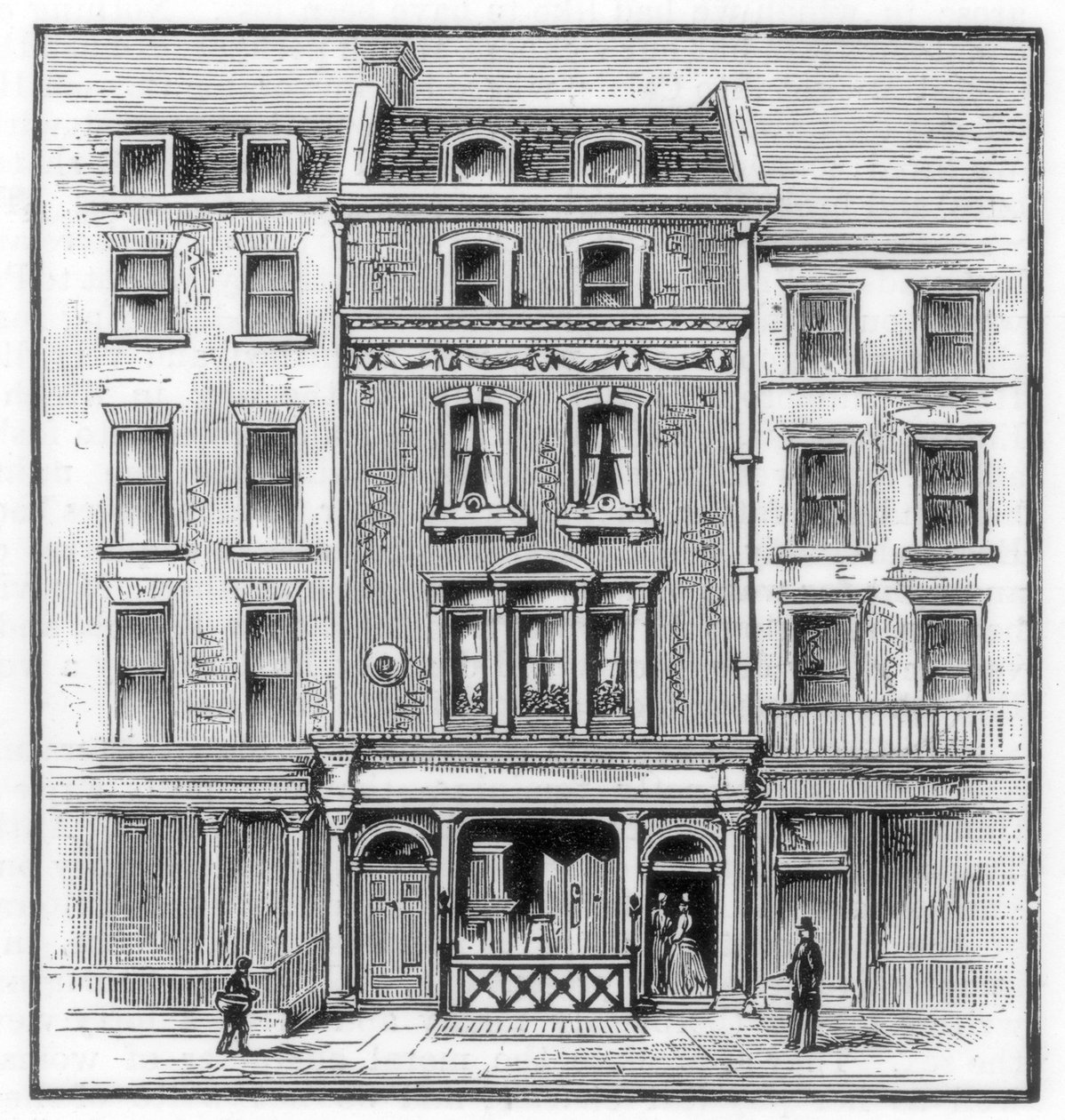 Lieu de naissance de Lord Byron, Holles Street, Cavendish Square, Londres - Unbekannt