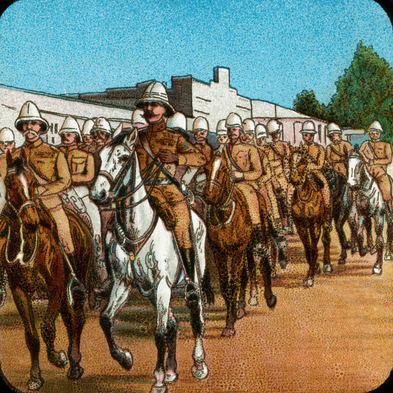 Lord Roberts entrant à Pretoria, guerre des Boers, Afrique du Sud, 1900 - Unbekannt