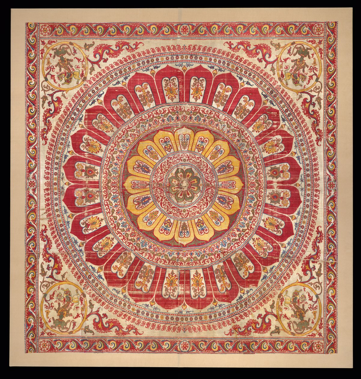 Canopée de pétales de lotus, 1500s-début 1600s - Unbekannt