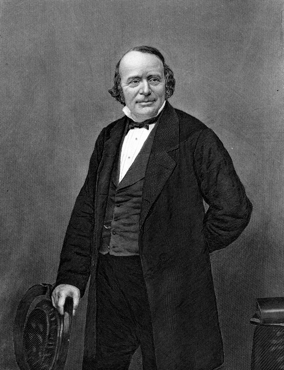 Louis Agassiz 1807-1873, naturaliste et glaciologue américain d