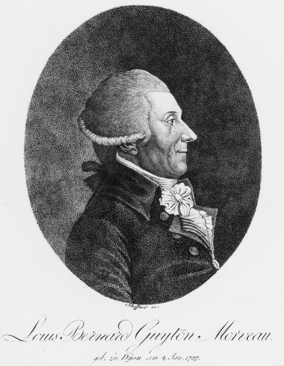 Louis Bernard Guyton Morveau, chimiste et avocat français, vers 1800 - Unbekannt