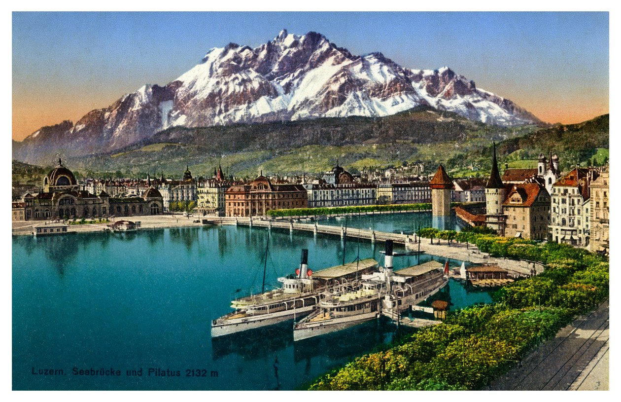 Lucerne, Suisse, 20e siècle - Unbekannt