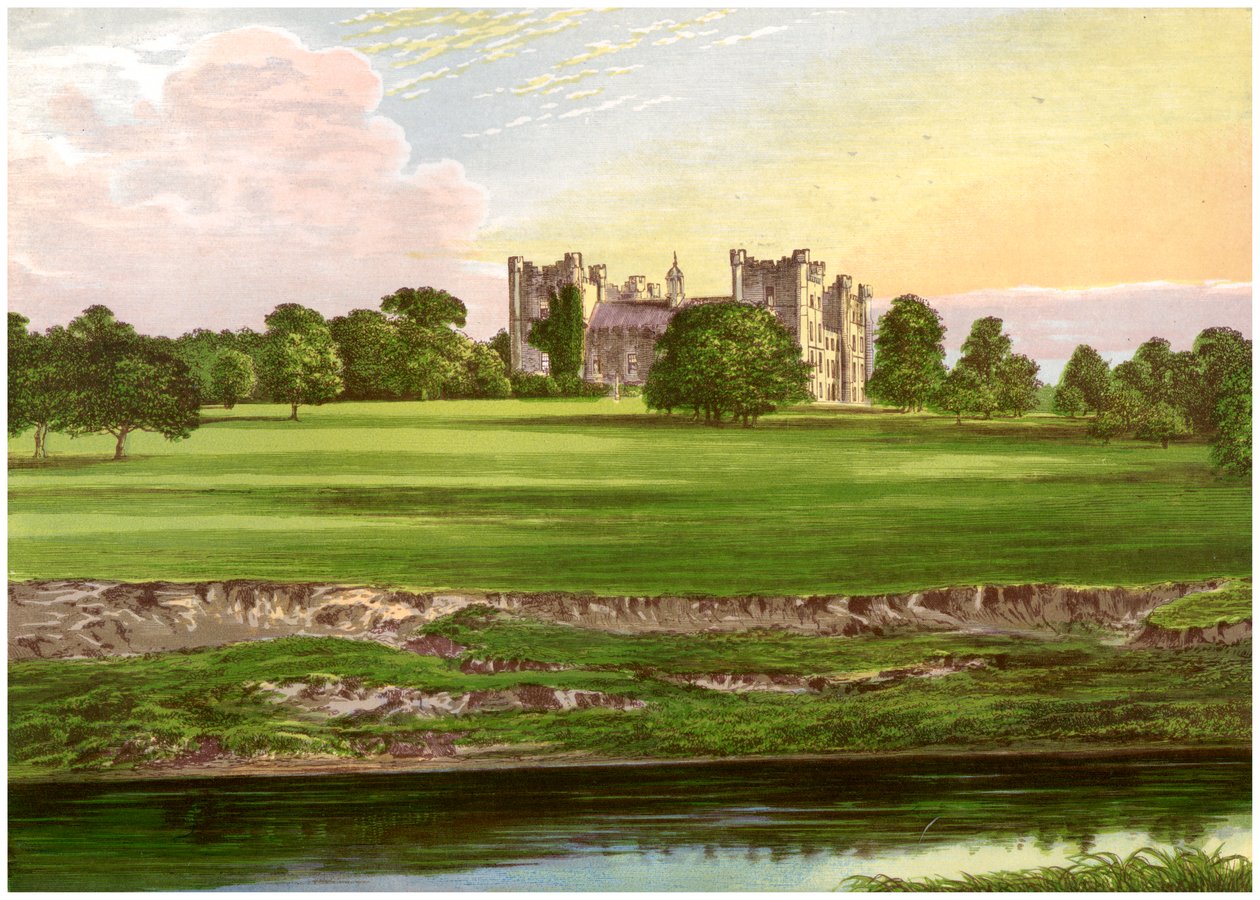 Château de Lumley, comté de Durham, domicile du comte de Scarbrough, vers 1880 - Unbekannt