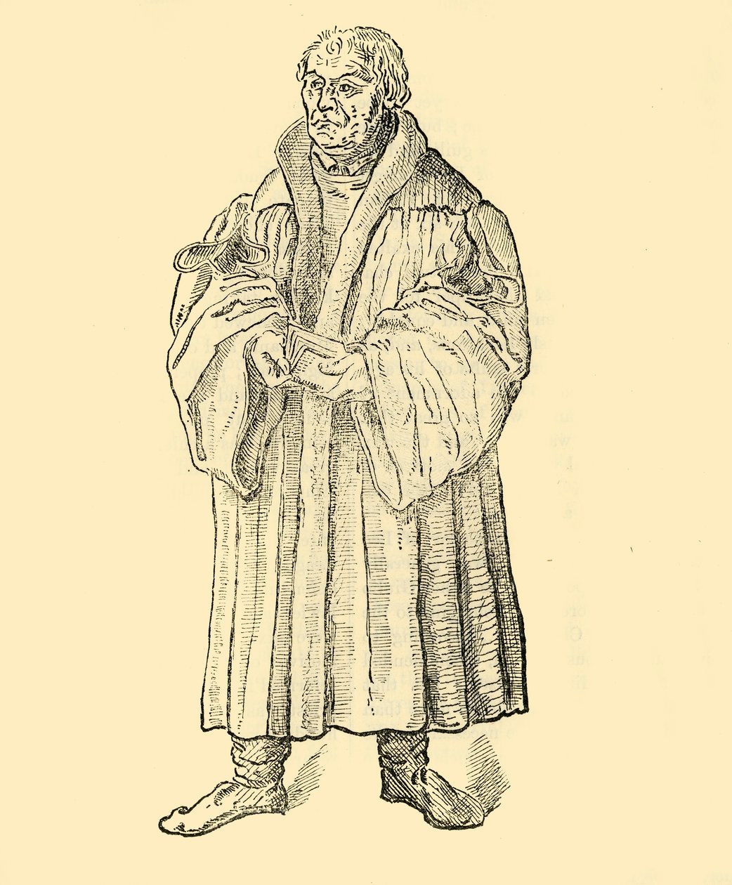 Luther prêchant, vers 1500-1520, 1890 - Unbekannt