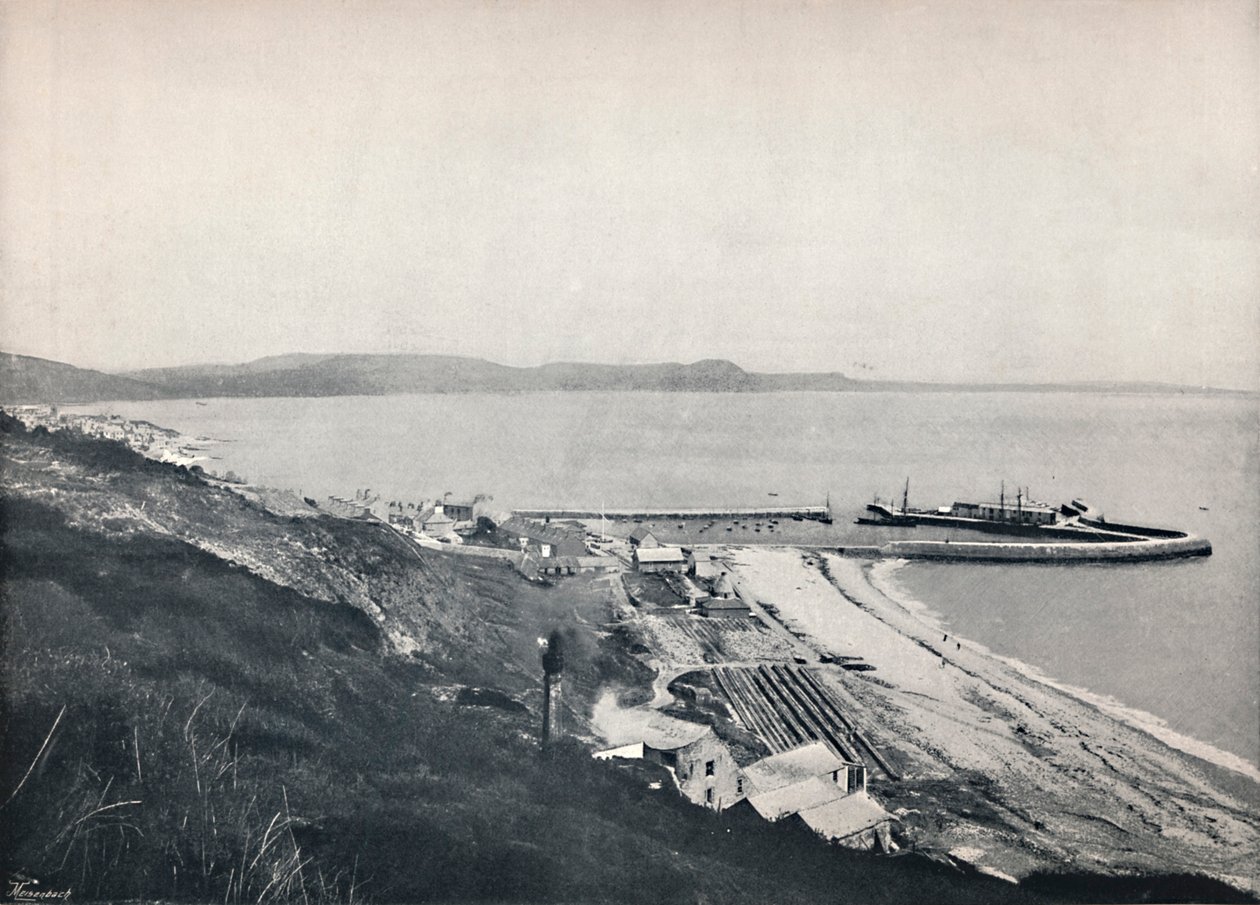 Lyme Regis - Le port, 1895 - Unbekannt