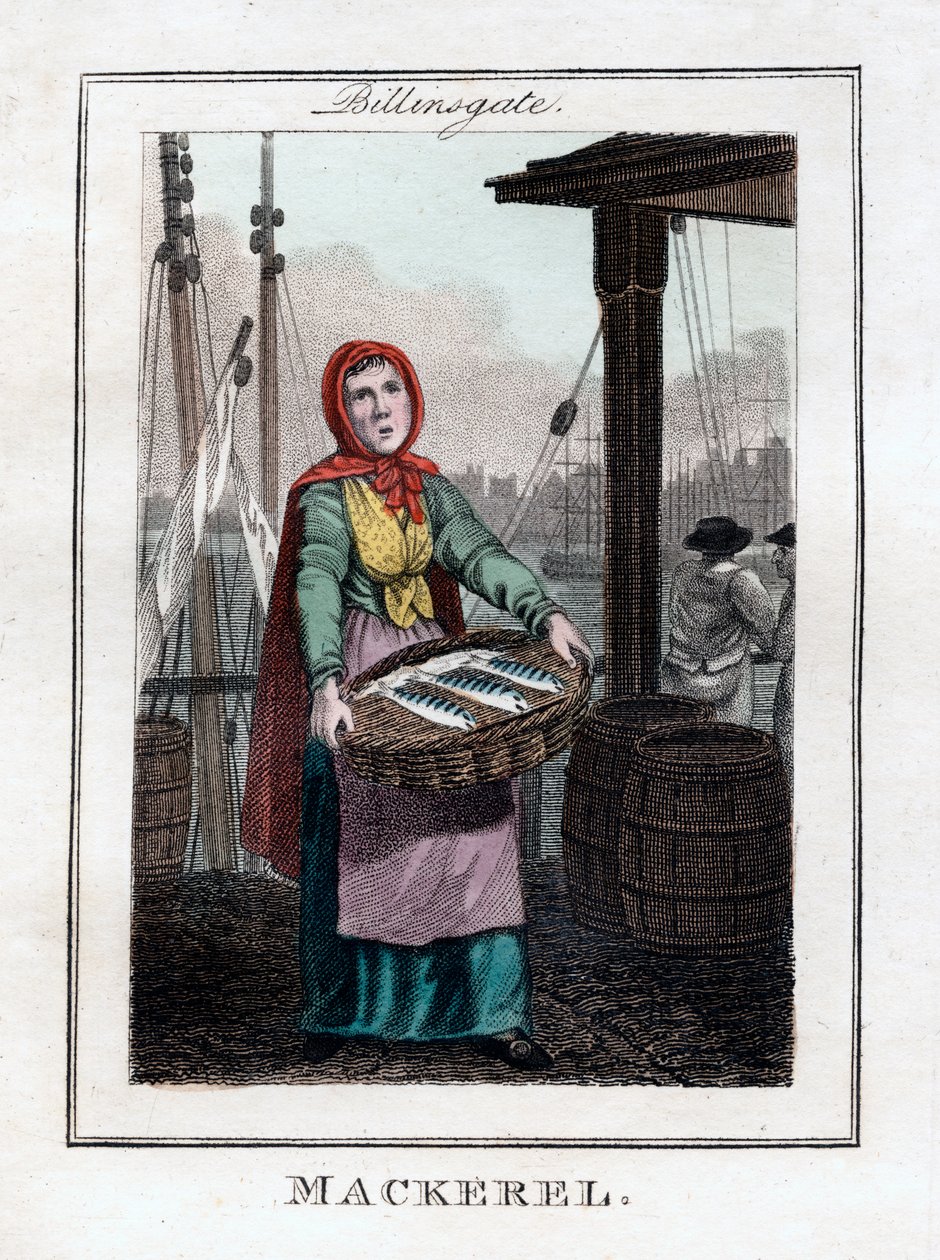 Maquereau, Billingsgate, Londres, 1805 - Unbekannt